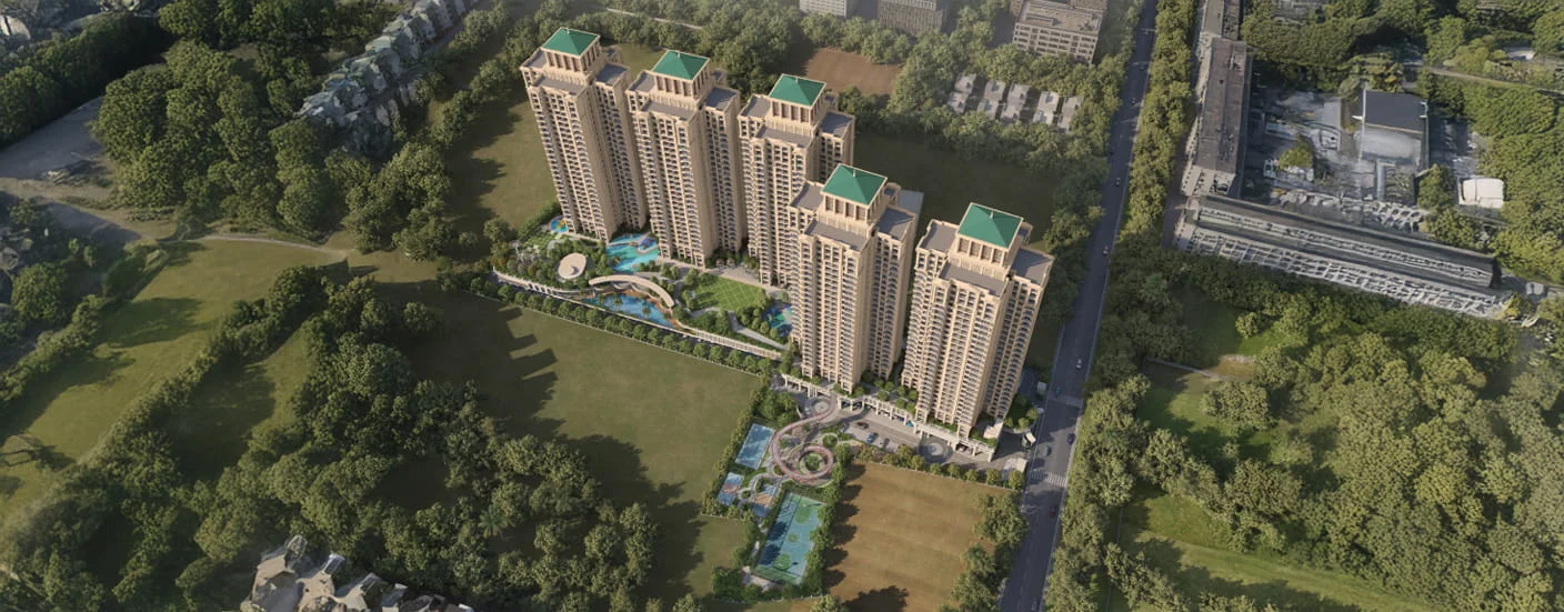 Krisala Hiranandani Evita Hinjewadi Bird Eye View Image