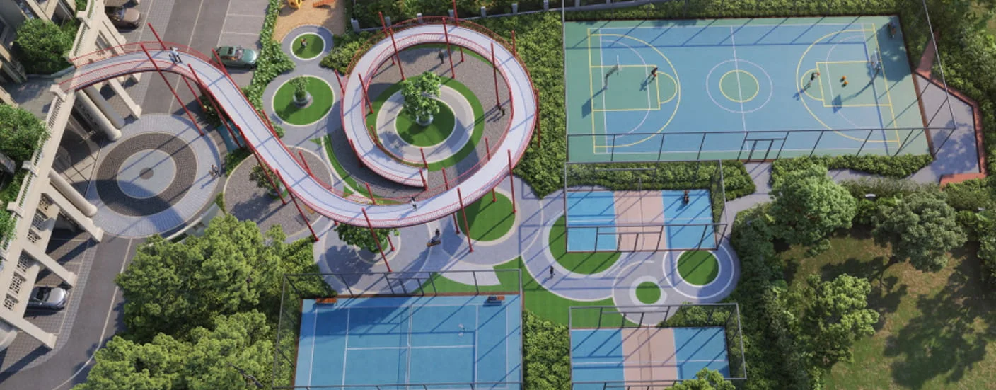 Krisala Hiranandani Evita Hinjewadi Ground Amenities Image